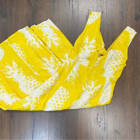 Maeve by anthropologie midi pineapple dress SZ 16 - Picture 2 of 8